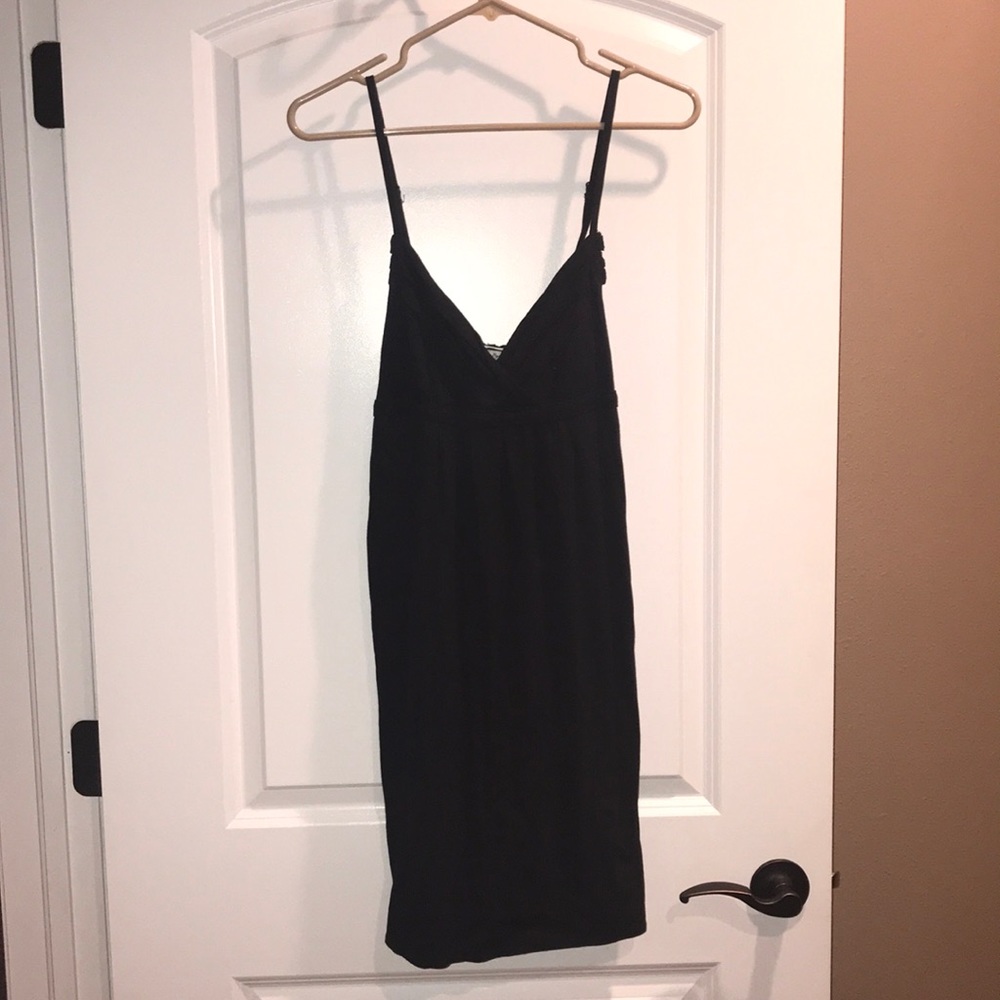 Black strappy dress American Eagle